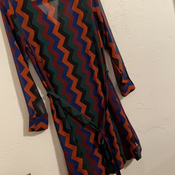 ModCloth Sheer over Black Slip Dress - Picture 7 of 11